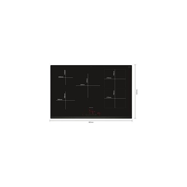Siemens ED851HWB1E, Induction hob