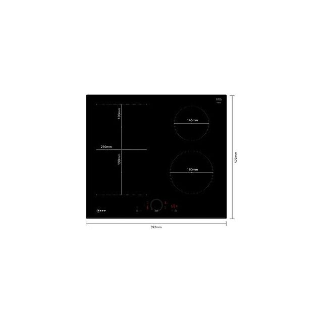 Neff T56FHS1L0, Induction hob