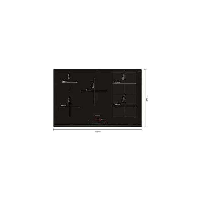 Siemens EX851HVC1E, Induction hob