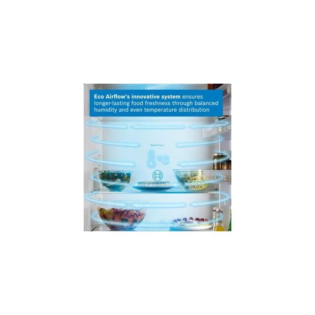 Bosch KIN96NSE0G, Built-in fridge-freezer with freezer at bottom
