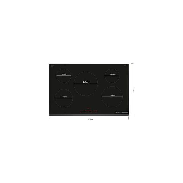 Bosch PIV831HB1E, Induction hob