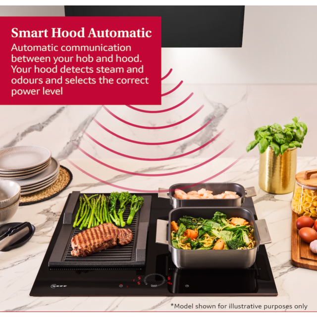 Neff T68FHV4L0, Induction hob