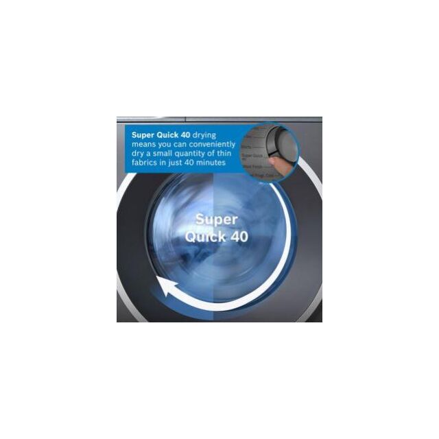 Bosch WQH246DRGB, Heat pump tumble dryer