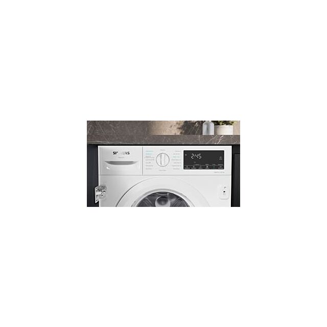 Siemens WK14D490GB, integrated washer dryer