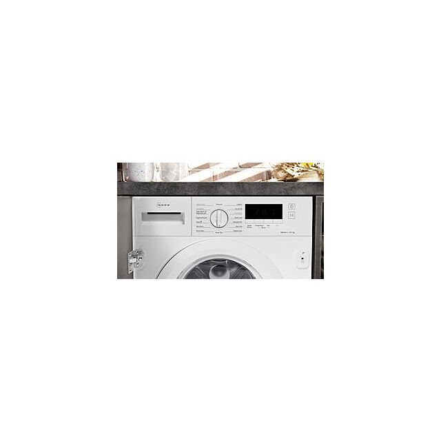 Neff V8340X0GB, integrated washer dryer