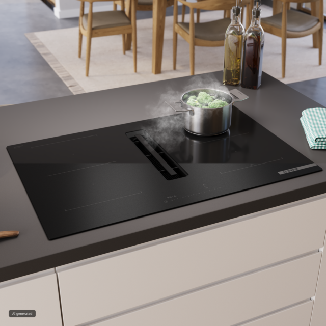 Bosch PVQ81AH26E, Induction hob with integrated ventilation system