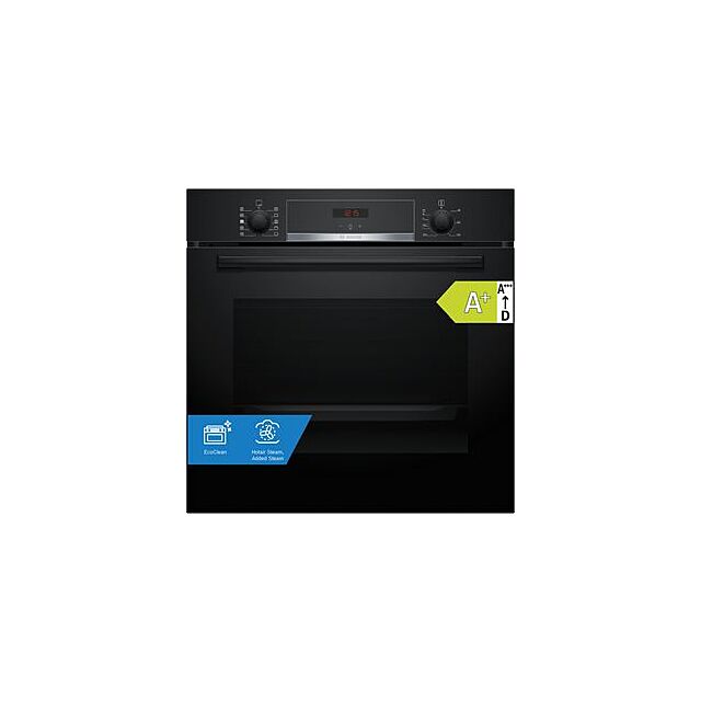Bosch HQA534BB3B, Built-in oven with added steam function