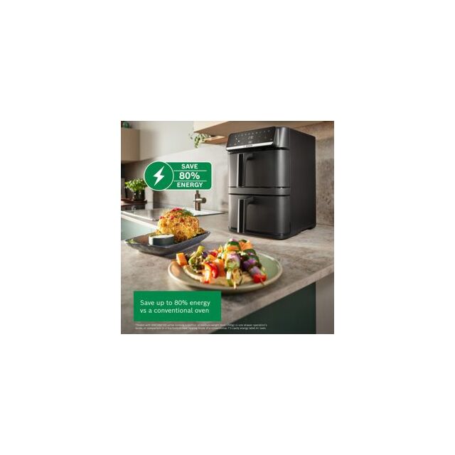 Bosch MAFD661B4G, Double Stack Drawer Air Fryer