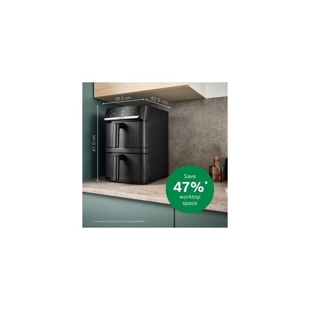 Bosch MAFD661B4G, Double Stack Drawer Air Fryer