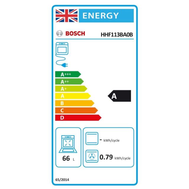 Bosch HHF113BA0B, Built-in oven