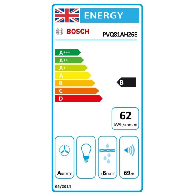 Bosch PVQ81AH26E, Induction hob with integrated ventilation system