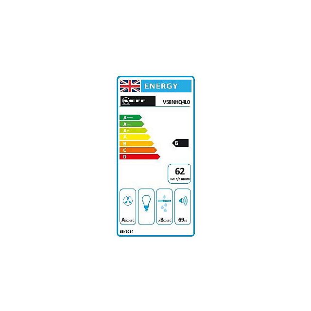 Neff V58NHQ4L0, Induction hob with integrated ventilation system