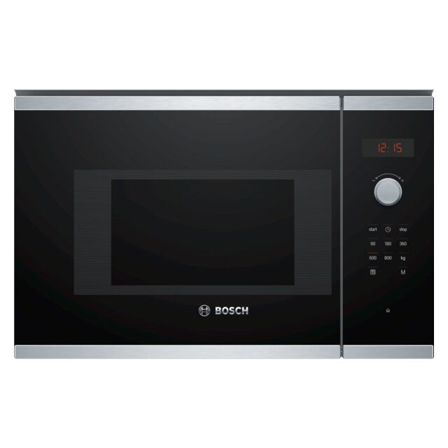 Bosch BFL523MS0B, Built-in microwave oven