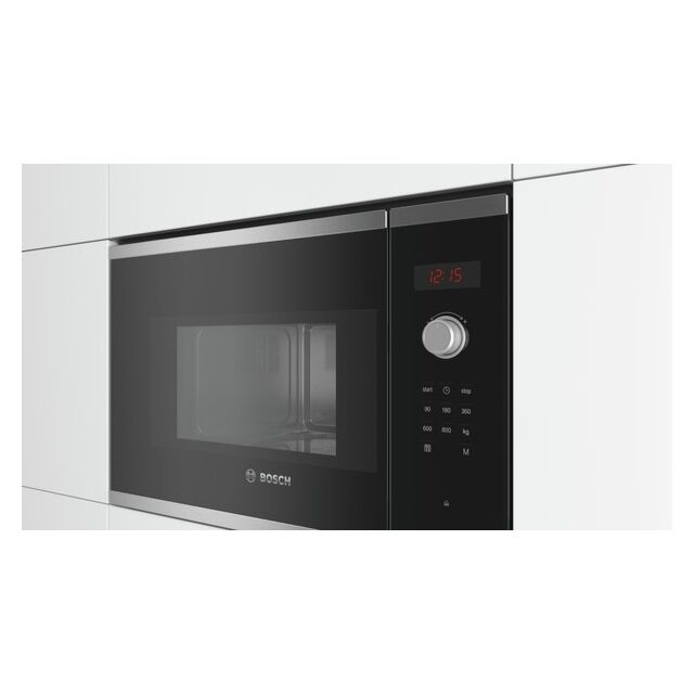 Bosch BFL523MS0B, Built-in microwave oven