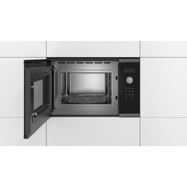 Bosch BFL553MS0B, Built-in microwave oven