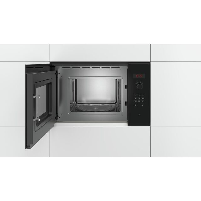 Bosch BFL523MB0B, Built-in microwave oven