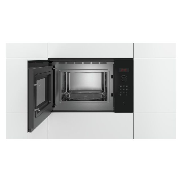 Bosch BFL553MB0B, Built-in microwave oven