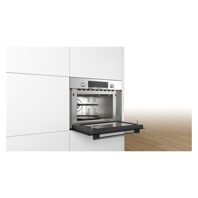 Bosch CMA583MS0B, Built-in microwave oven with hot air