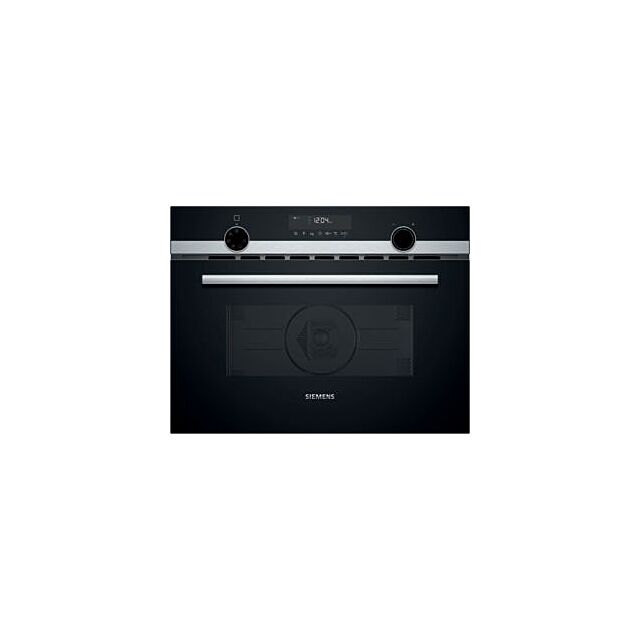 Siemens CM585AGS1B, Built-in microwave oven with hot air