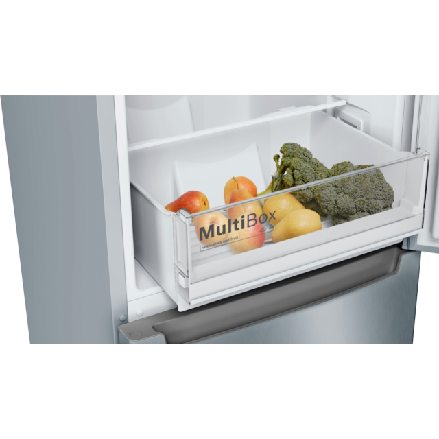 Bosch KGN33NLEBG, Free-standing fridge-freezer with freezer at bottom