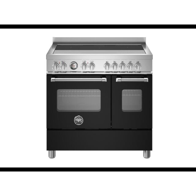 Bertazzoni MAS95I2ENEC Master 90cm Range Cooker Twin Oven Induction Matt Black