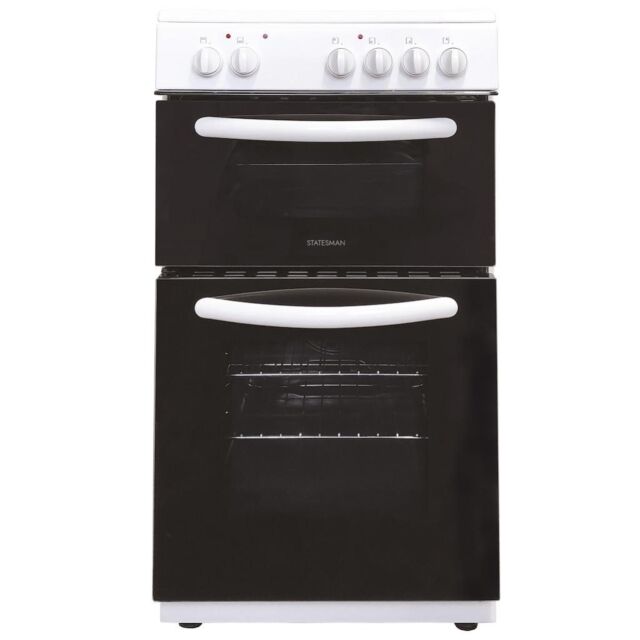Statesman EDC50W 50cm Double Oven Electric Ceramic Cooker