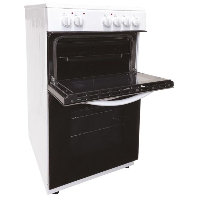 Statesman EDC50W 50cm Double Oven Electric Ceramic Cooker