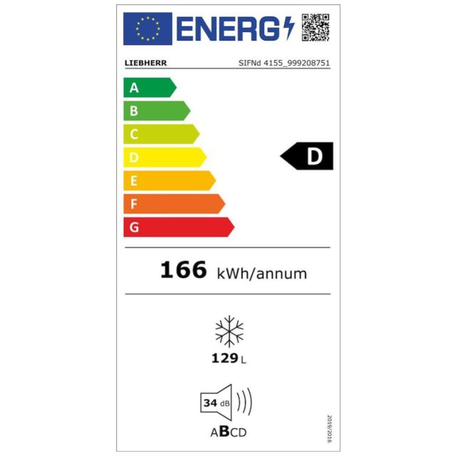 Liebherr SIFNd4155 Integrated Freezer