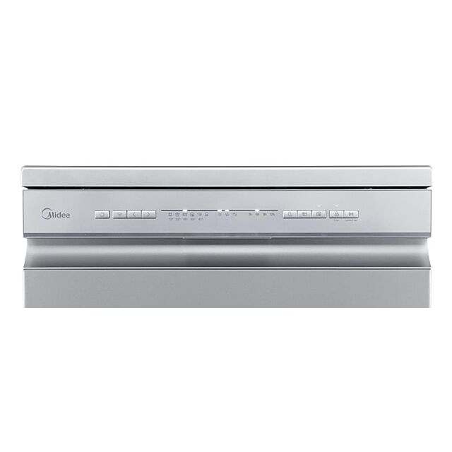 Midea MDWPF1233C(S)-WG-UK 12 Place Setting Freestanding 60cm Dishwasher - Silver