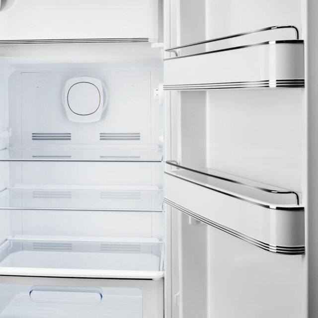 Smeg FAB28RBE5 60cm 50s Style Right Hand Hinge Fridge with Icebox, Dark Blue