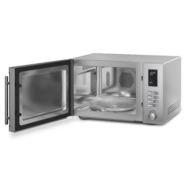 Smeg MOE34CXIUK 34 Litre Freestanding Combination Microwave in Stainless Steel