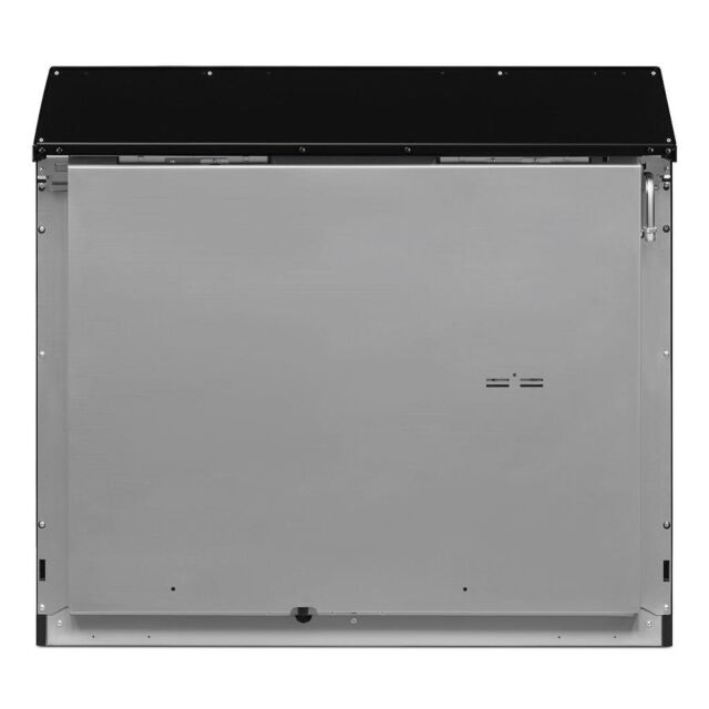 Smeg TR4110BL1 110cm Victoria Dual Fuel Range Cooker, Black