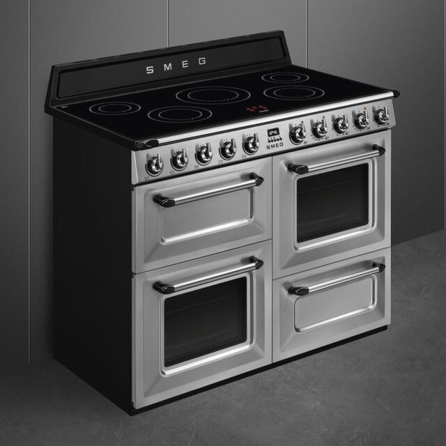 Smeg TR4110IX2 110cm Victoria Stainless Steel Four Cavity Traditional Cooker