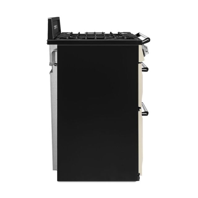 Smeg TR93P 90cm Victoria Dual Fuel Range Cooker, Cream