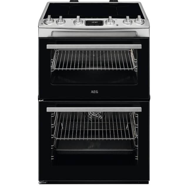 AEG CIX6540ACM Induction Electric Cooker with Double Oven