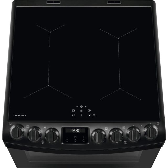 AEG CIB6743MCB Induction Electric Cooker with Double Oven