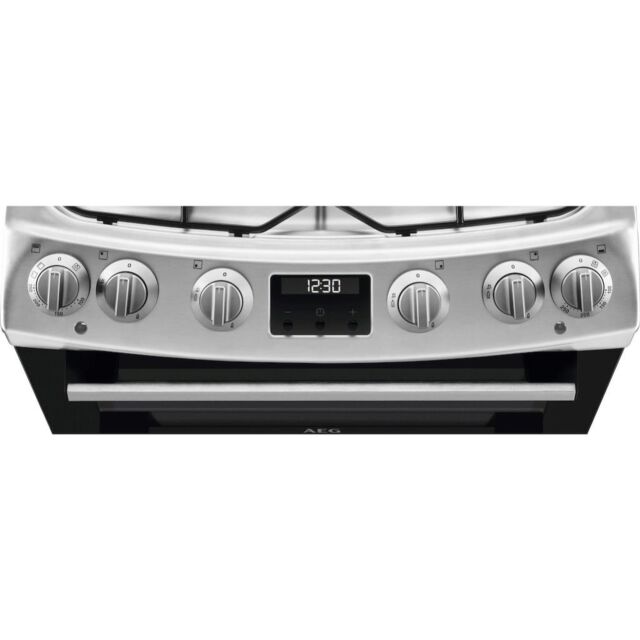 AEG CKX6540ACM 60cm Dual Fuel Double Cooker