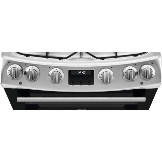AEG CGX6130ACM Gas Cooker with Double Oven