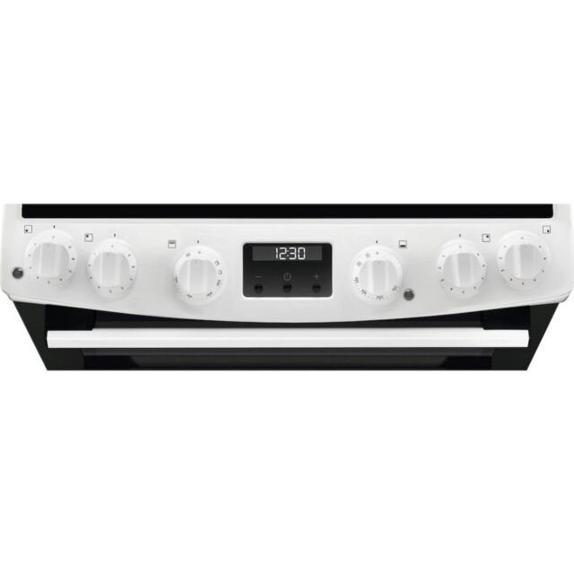 AEG CCX6540ACW Ceramic Electric Cooker with Double Oven