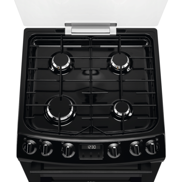 AEG CGX6130ACB 60cm Gas Double Cooker