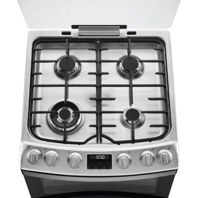 AEG CGB6131ACM Gas Cooker with Double Oven