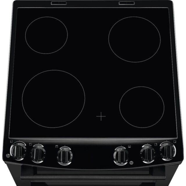 AEG CCX6501ACB Ceramic Electric Cooker with Double Oven