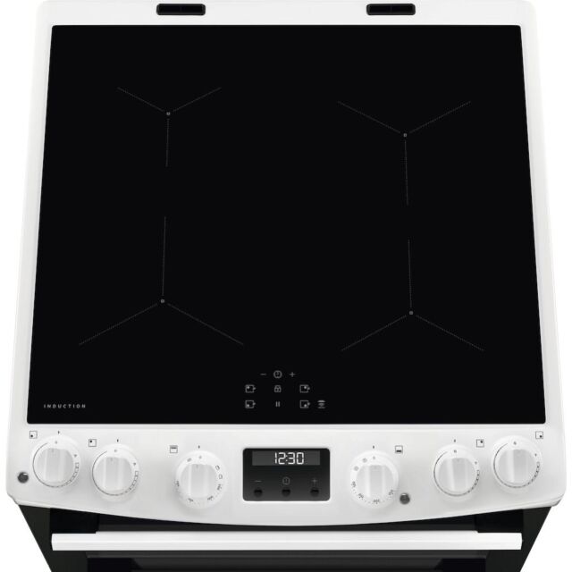 AEG CIX6540ACW Induction Electric Cooker with Double Oven