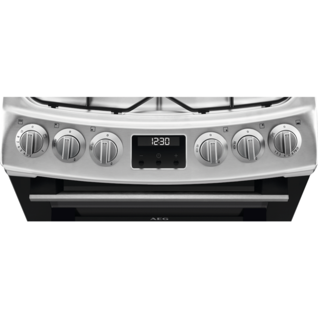 AEG CGX1130ACM Gas Cooker with Double Oven