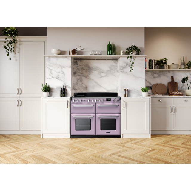 Rangemaster ESDLB110EIPPCR/AB1 Estel Deluxe 110 Induction Range Cooker - Pale Cream - A Rated