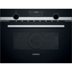 Siemens CM585AGS0B, Built-in microwave oven with hot air